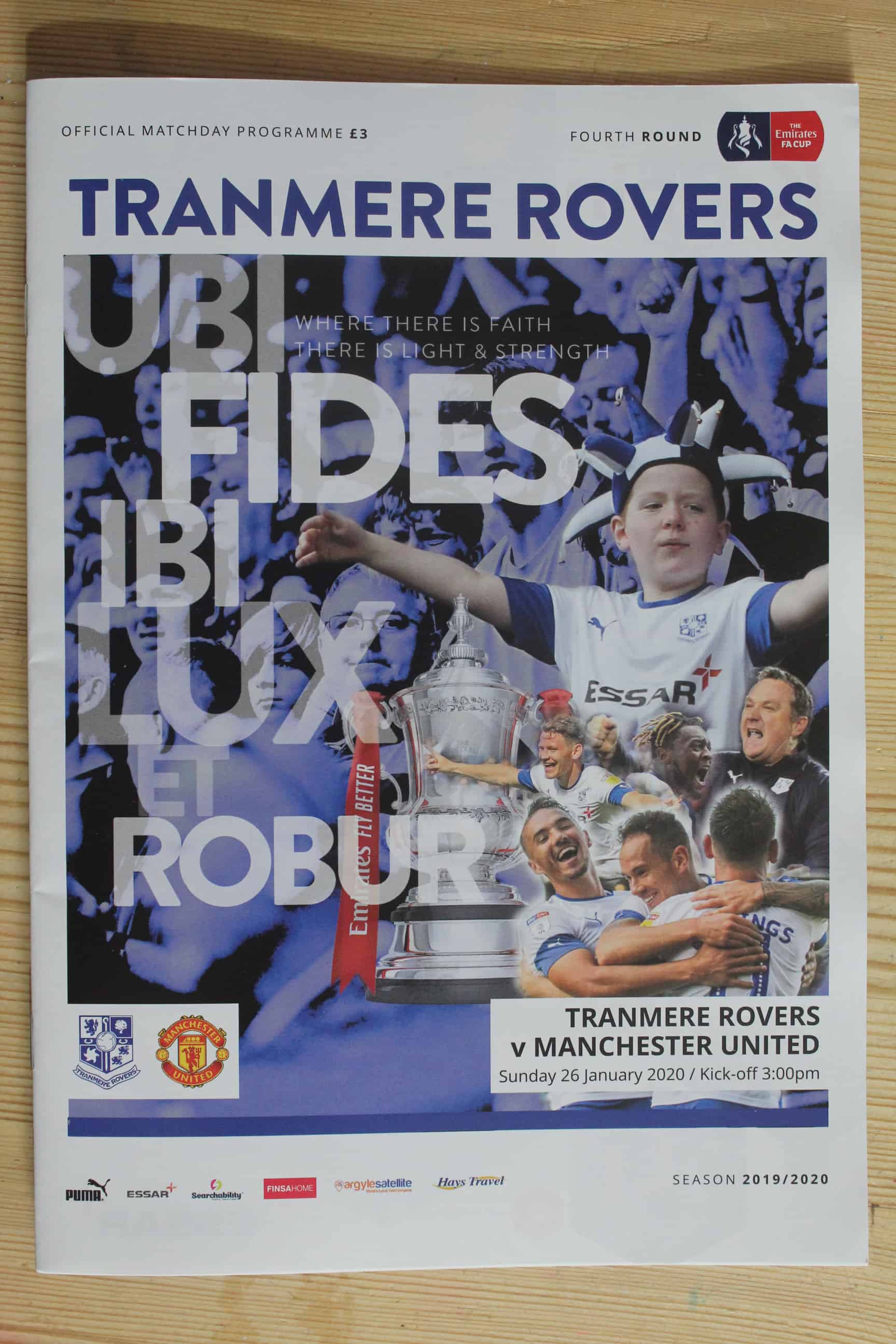 Tranmere Rovers FC v Manchester United FC